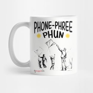 Phone Phree Phun Kite Park Outdoors Mug
